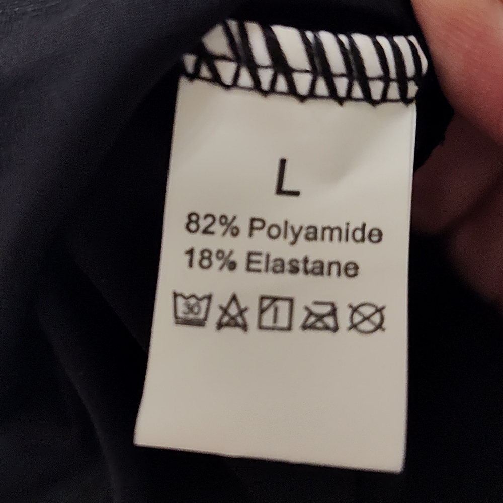 Black tiered athletic skirt NWOT - Picture 3 of 6